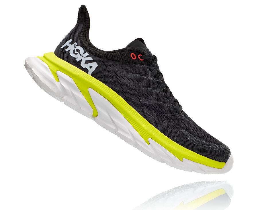 Chaussure Running Hoka One One Clifton Edge Homme - Noir - PVJ-628309